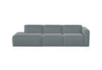 Chaise longue Slay, droite