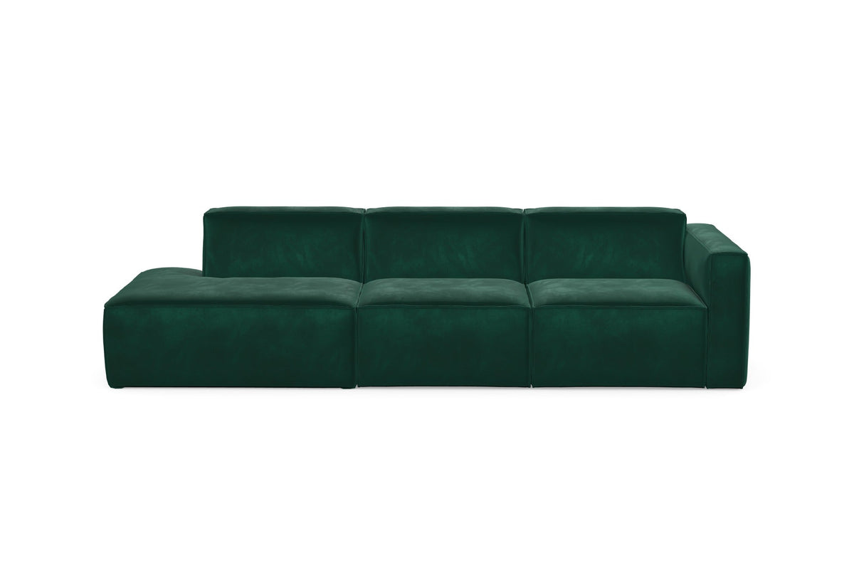 Chaise longue Slay, droite