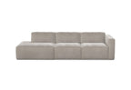 Chaise longue Slay, droite
