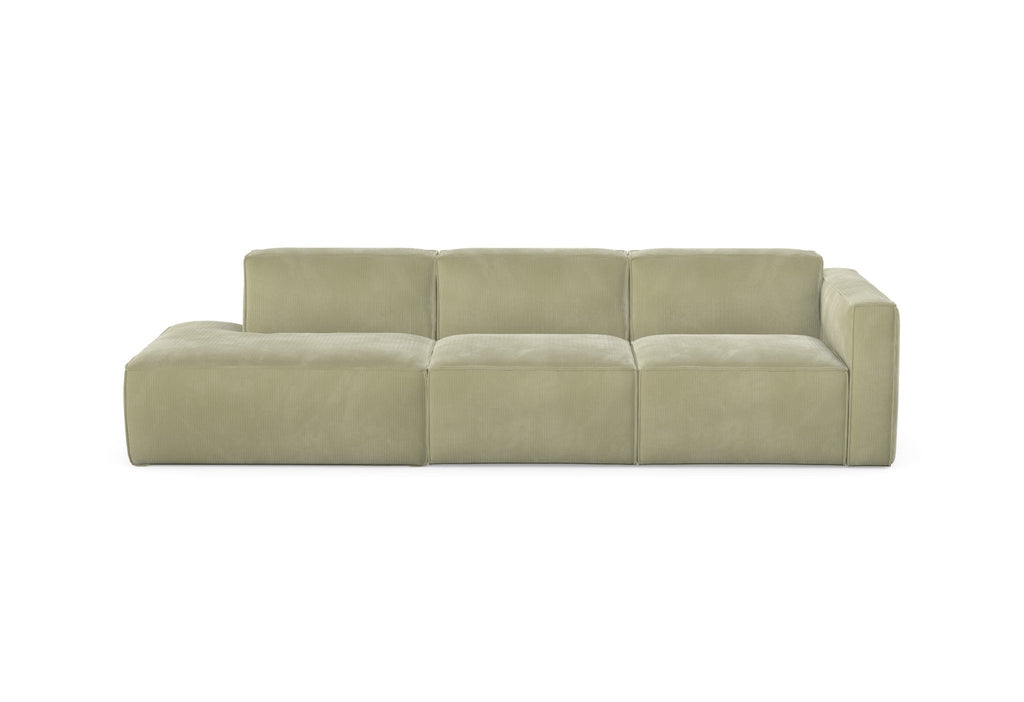 Chaise longue Slay, droite