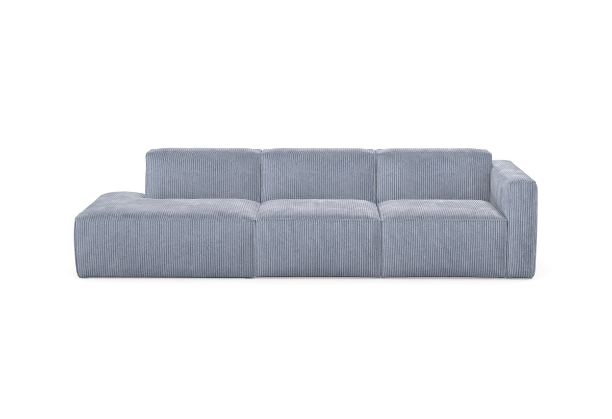 Chaise longue Slay, droite