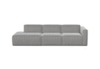 Chaise longue Slay, droite