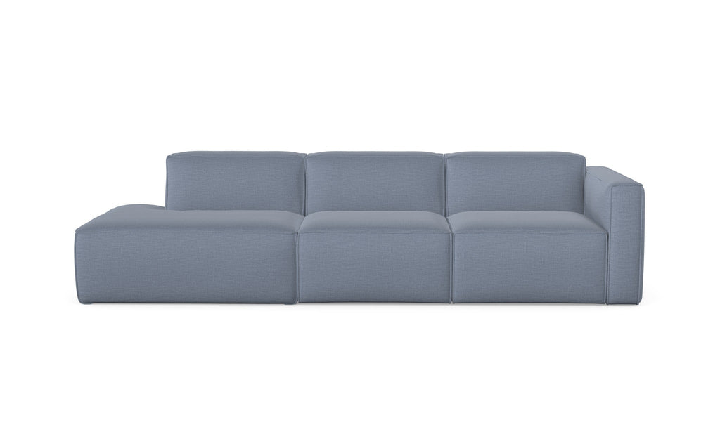 Chaise longue Slay, droite