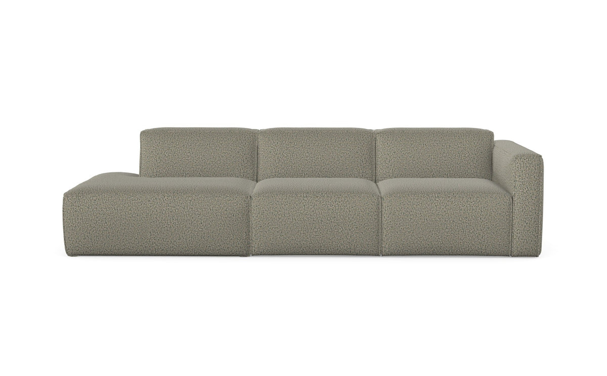 Chaise longue Slay, droite