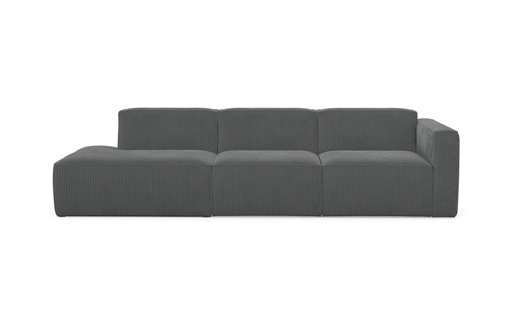 Chaise longue Slay, droite